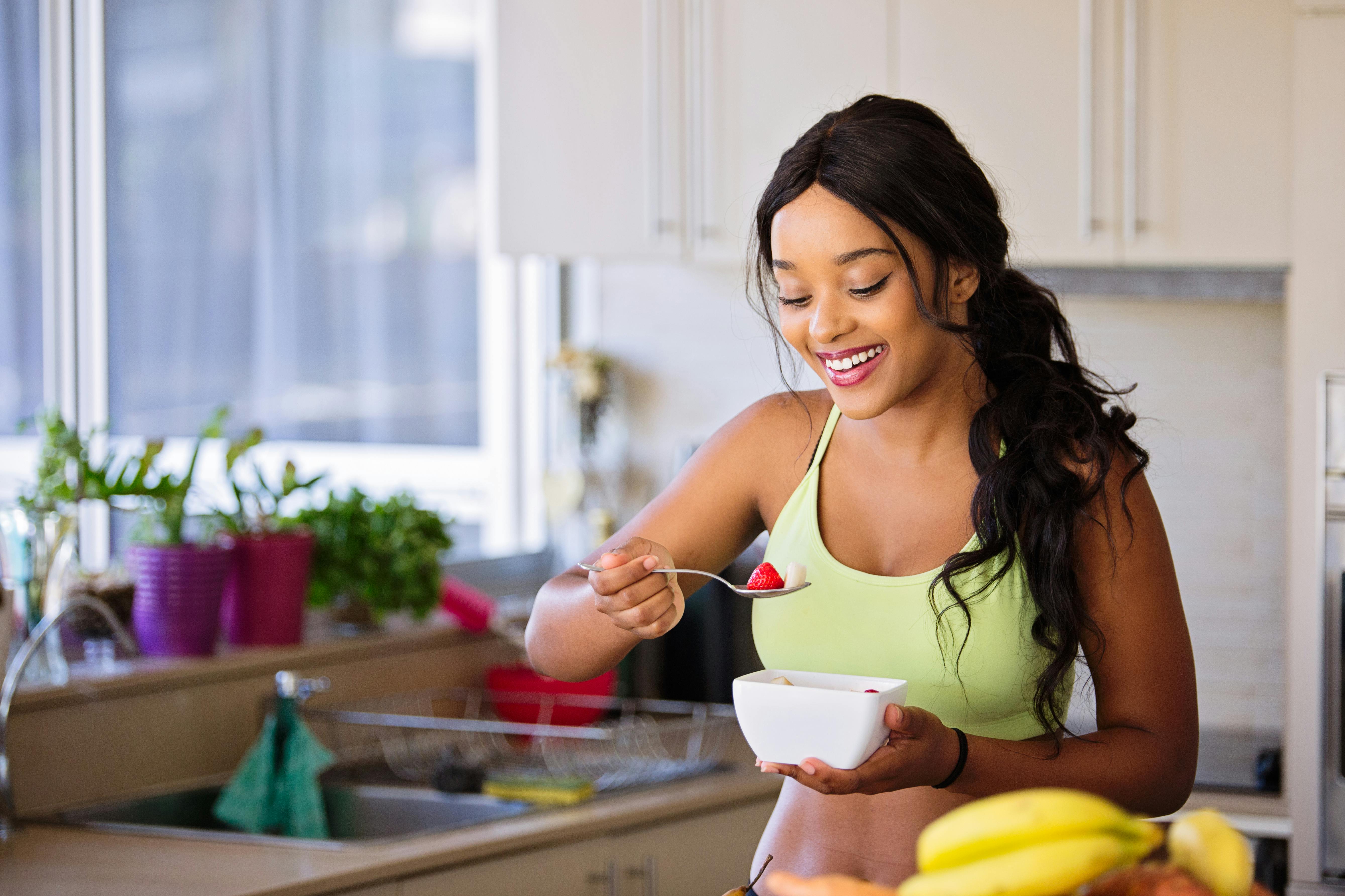 Healthy lifestyle and skincare routine